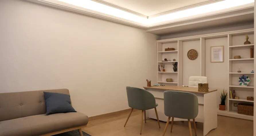 Sala de consulta de la Clínica Toraño Palacio